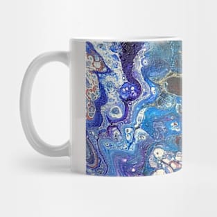 Sea Dragon Abstract Art Mug